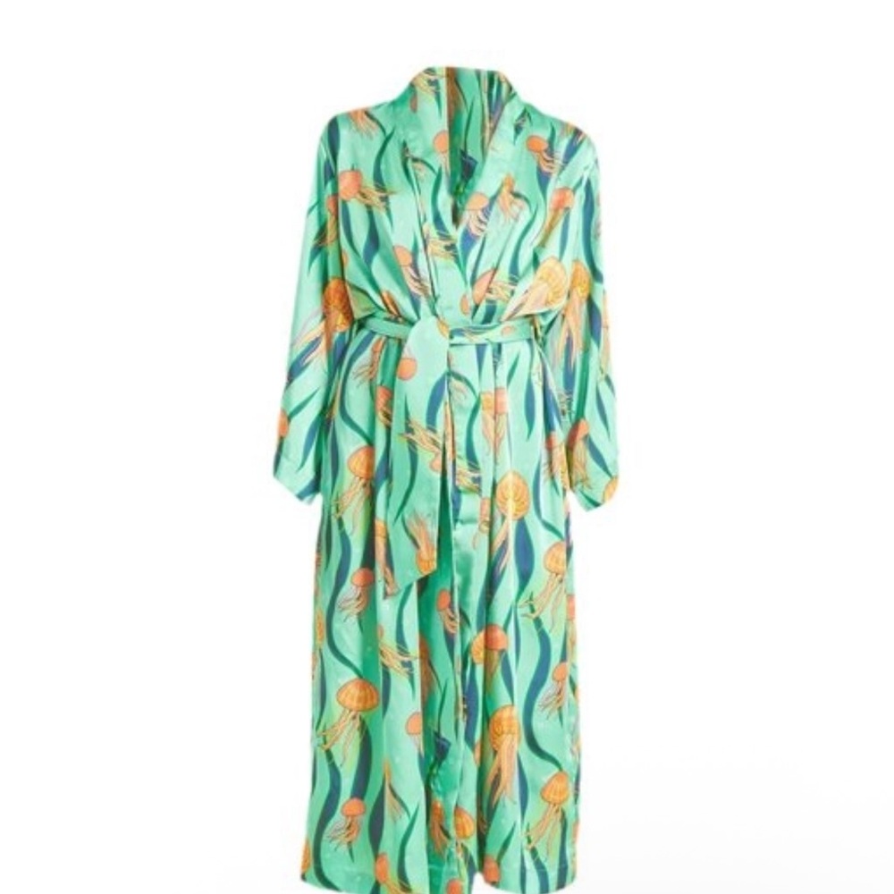 Ferrany London Jellyfish Print Robe